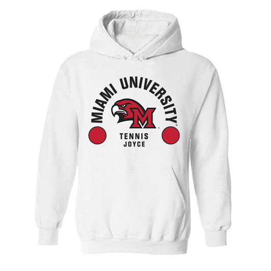  - NCAA Women's Tennis : Lauren Joyce - Classic Fashion Shersey Hooded Sweatshirt-0