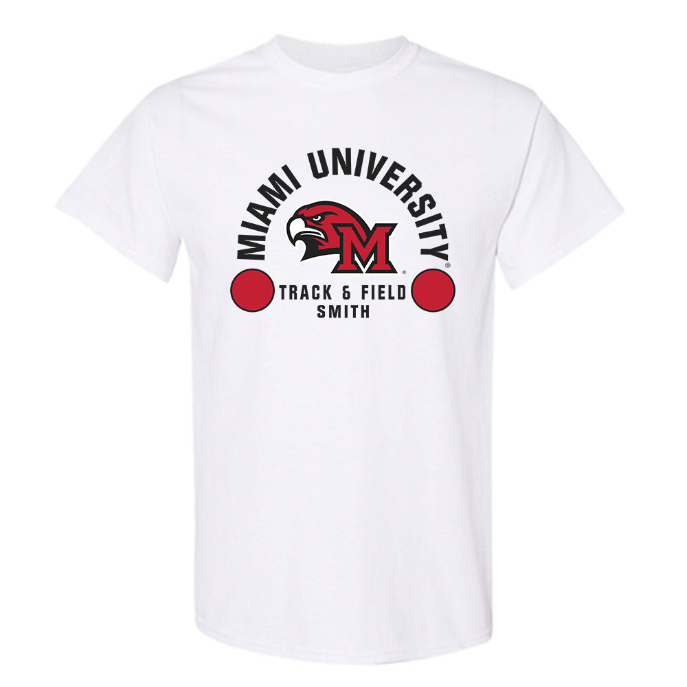 Miami of Ohio - NCAA Women's Track & Field : Addison Smith - Classic Fashion Shersey T-Shirt-0