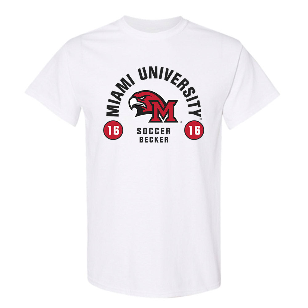 Miami of Ohio - NCAA Women's Soccer : Gracyn Becker - Classic Fashion Shersey T-Shirt-0