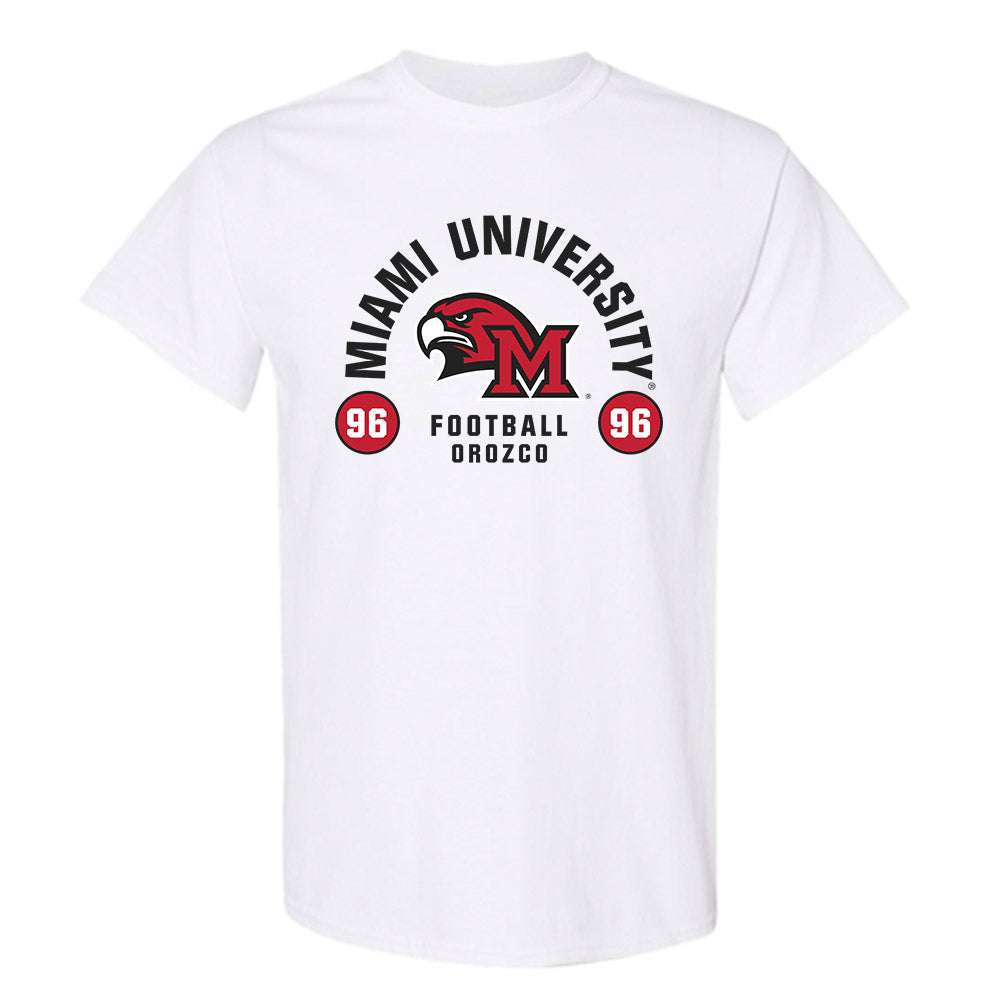 Miami of Ohio - NCAA Football : Carmine Orozco - Classic Fashion Shersey T-Shirt-0