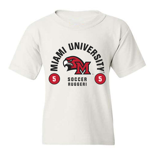 Miami of Ohio - NCAA Women's Soccer : Hannah Ruggeri - Classic Fashion Shersey Youth T-Shirt-0