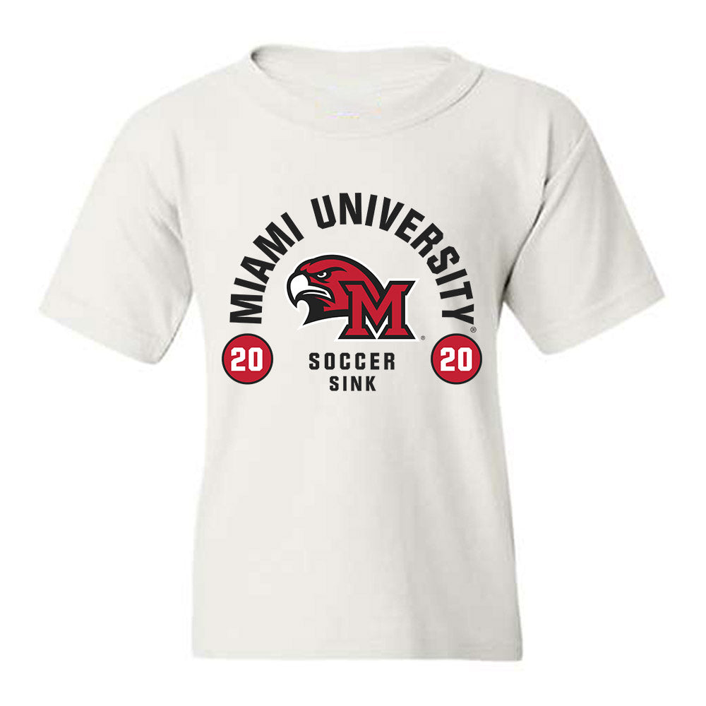 Miami of Ohio - NCAA Women's Soccer : Jaden Sink - Classic Fashion Shersey Youth T-Shirt-0