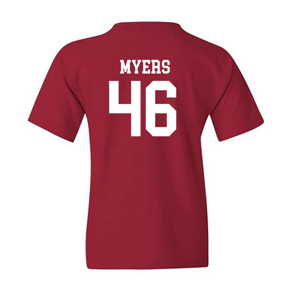 Miami of Ohio - NCAA Football : Luke Myers - Classic Shersey Youth T-Shirt-1