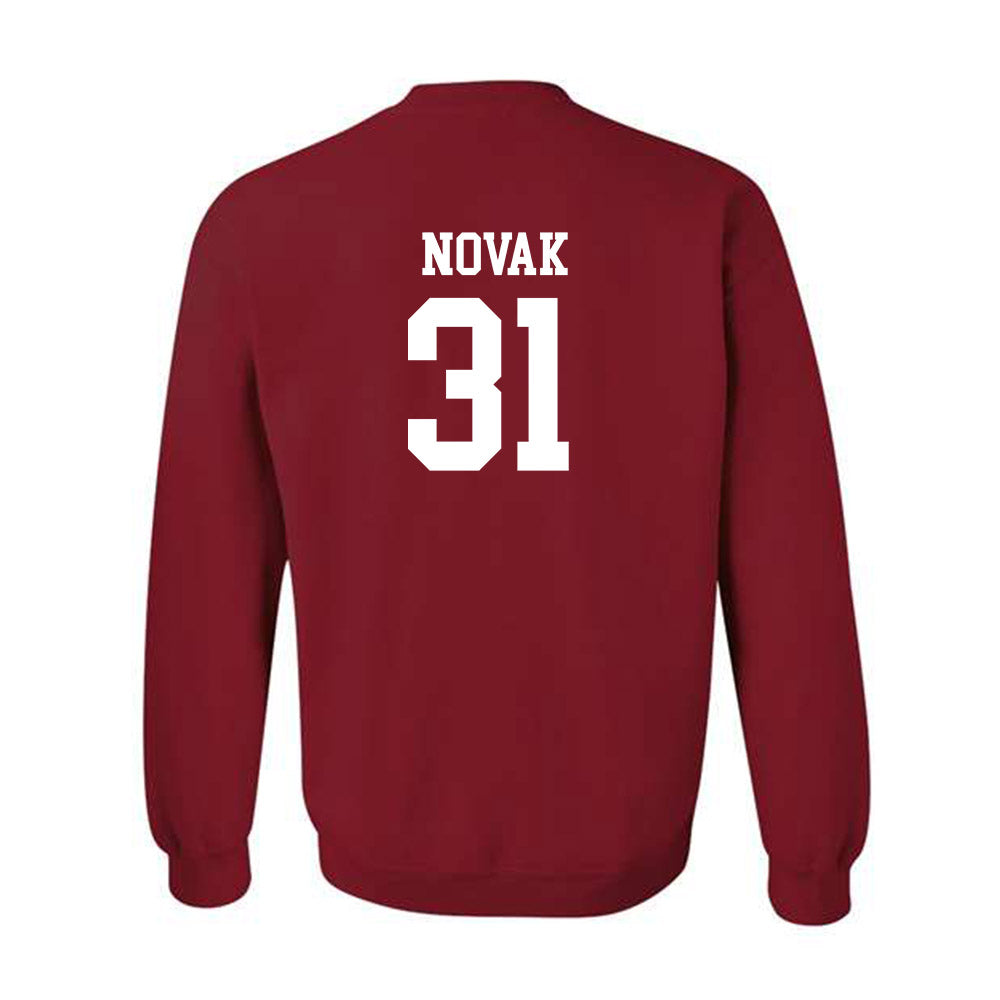 Miami of Ohio - NCAA Baseball : Ryan Novak - Classic Shersey Crewneck Sweatshirt-1