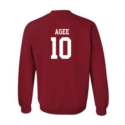 Miami of Ohio - NCAA Football : Jermaine Agee - Classic Shersey Crewneck Sweatshirt-1