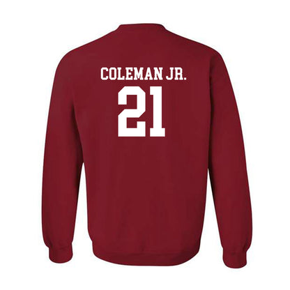 Miami of Ohio - NCAA Football : Toney Coleman Jr. - Classic Shersey Crewneck Sweatshirt-1