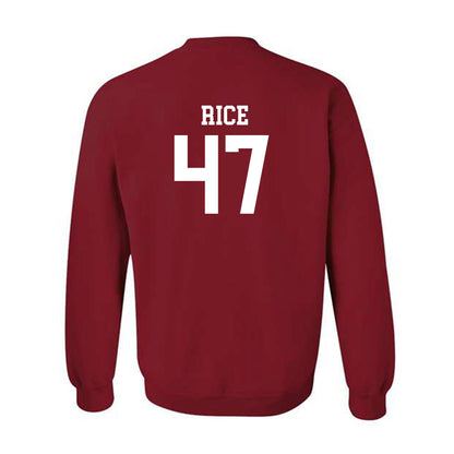 Miami of Ohio - NCAA Football : Brach Rice - Classic Shersey Crewneck Sweatshirt-1