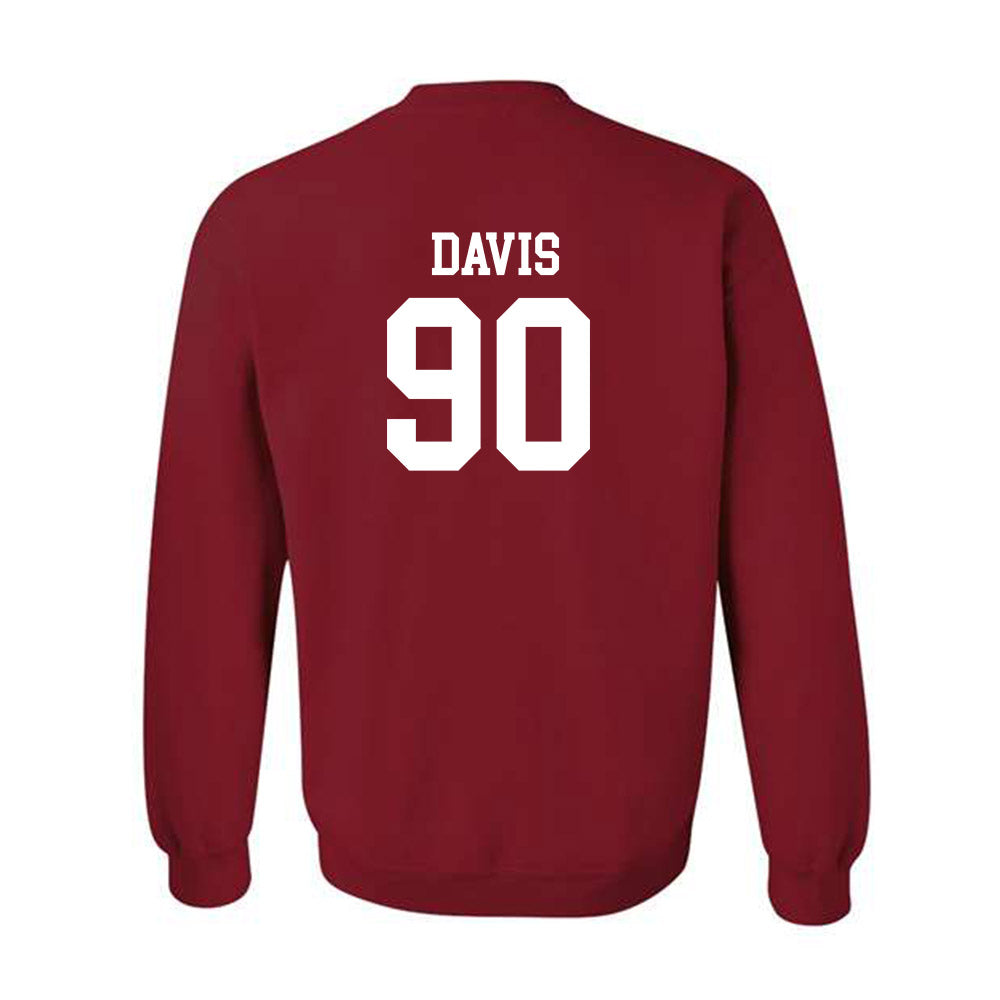 Miami of Ohio - NCAA Football : Donovan Davis - Classic Shersey Crewneck Sweatshirt-1