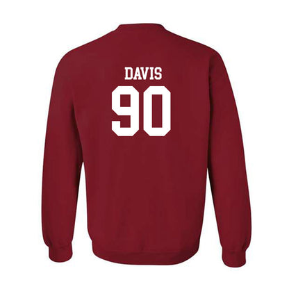 Miami of Ohio - NCAA Football : Donovan Davis - Classic Shersey Crewneck Sweatshirt-1