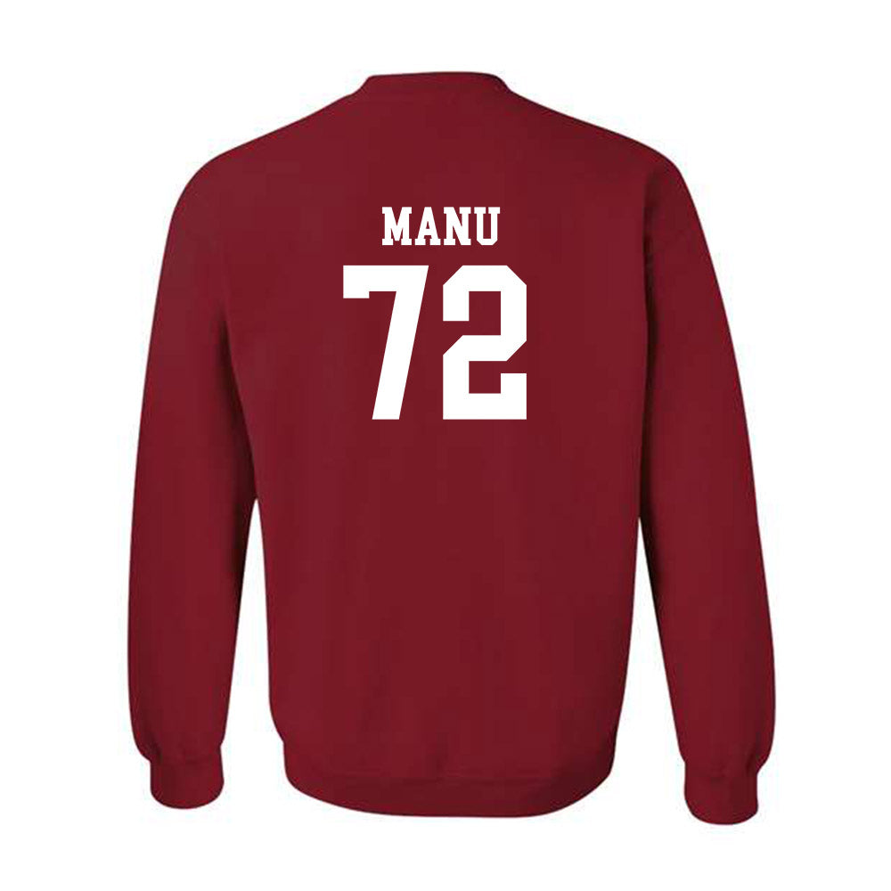 Miami of Ohio - NCAA Football : Kris Manu - Classic Shersey Crewneck Sweatshirt-1