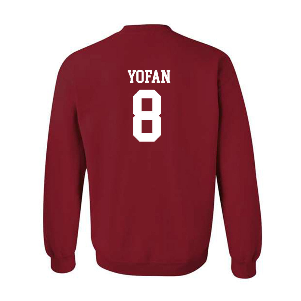 Miami of Ohio - NCAA Men's Basketball : Eli Yofan - Classic Shersey Crewneck Sweatshirt-1