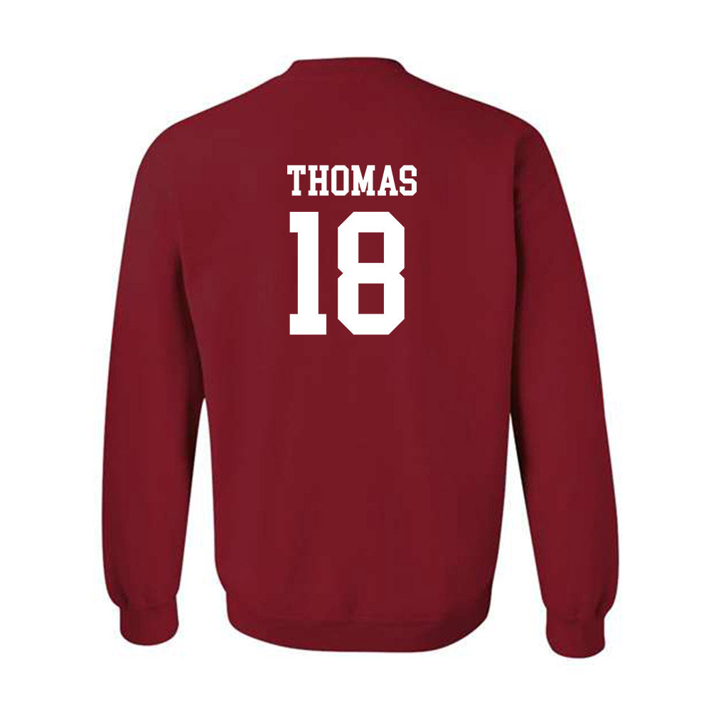 Miami of Ohio - NCAA Football : Antwon Thomas - Classic Shersey Crewneck Sweatshirt-1