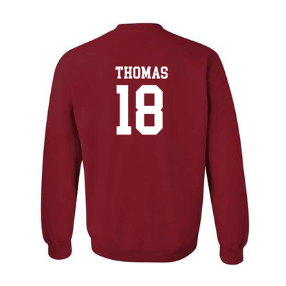 Miami of Ohio - NCAA Football : Antwon Thomas - Classic Shersey Crewneck Sweatshirt-1