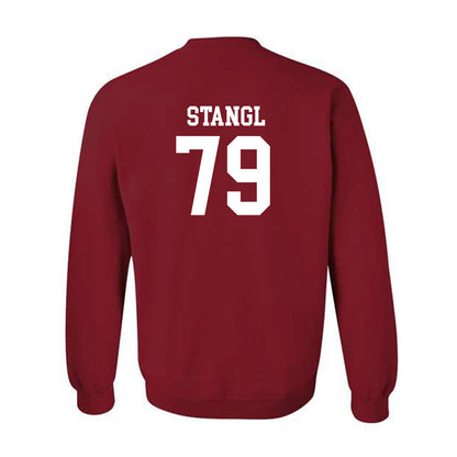 Miami of Ohio - NCAA Football : Jonathan Stangl - Classic Shersey Crewneck Sweatshirt-1