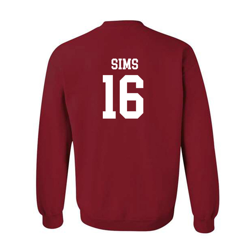 Miami of Ohio - NCAA Football : Ryan Sims - Classic Shersey Crewneck Sweatshirt-1