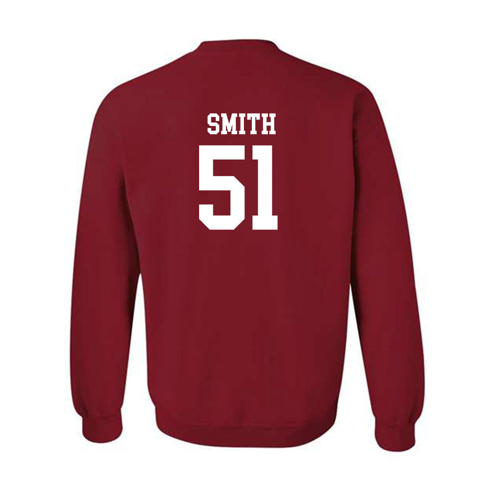 Miami of Ohio - NCAA Football : Eric Smith - Classic Shersey Crewneck Sweatshirt-1