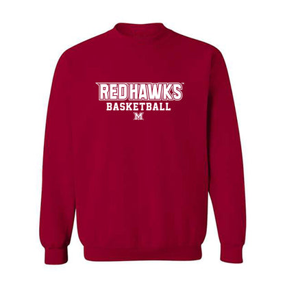 Miami of Ohio - NCAA Men's Basketball : Ethan Wright - Classic Shersey Crewneck Sweatshirt-0