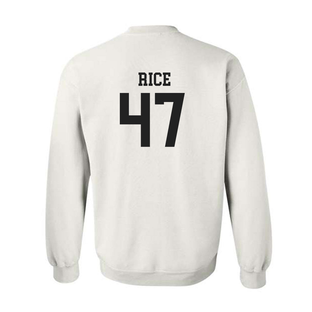 Miami of Ohio - NCAA Football : Brach Rice - Classic Shersey Crewneck Sweatshirt-1