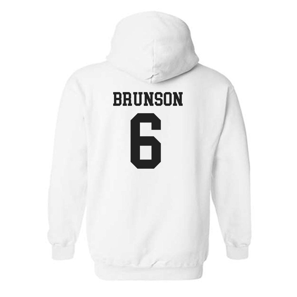 Miami of Ohio - NCAA Football : Jordan Brunson - Classic Shersey Hooded Sweatshirt-1