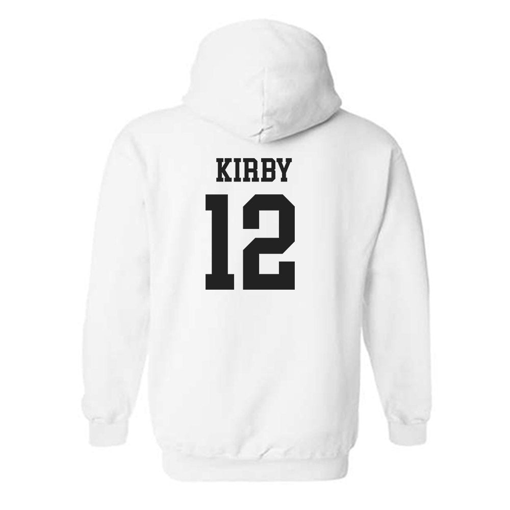 Miami of Ohio - NCAA Men's Basketball : Justin Kirby - Classic Shersey Hooded Sweatshirt-1