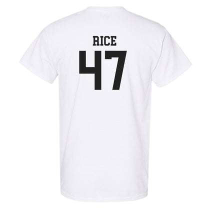 Miami of Ohio - NCAA Football : Brach Rice - Classic Shersey T-Shirt-1
