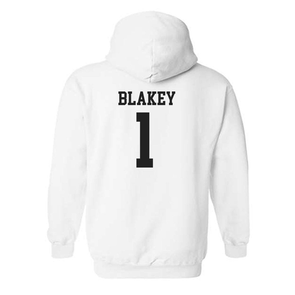 Miami of Ohio - NCAA Football : Eli Blakey - Classic Shersey Hooded Sweatshirt-1