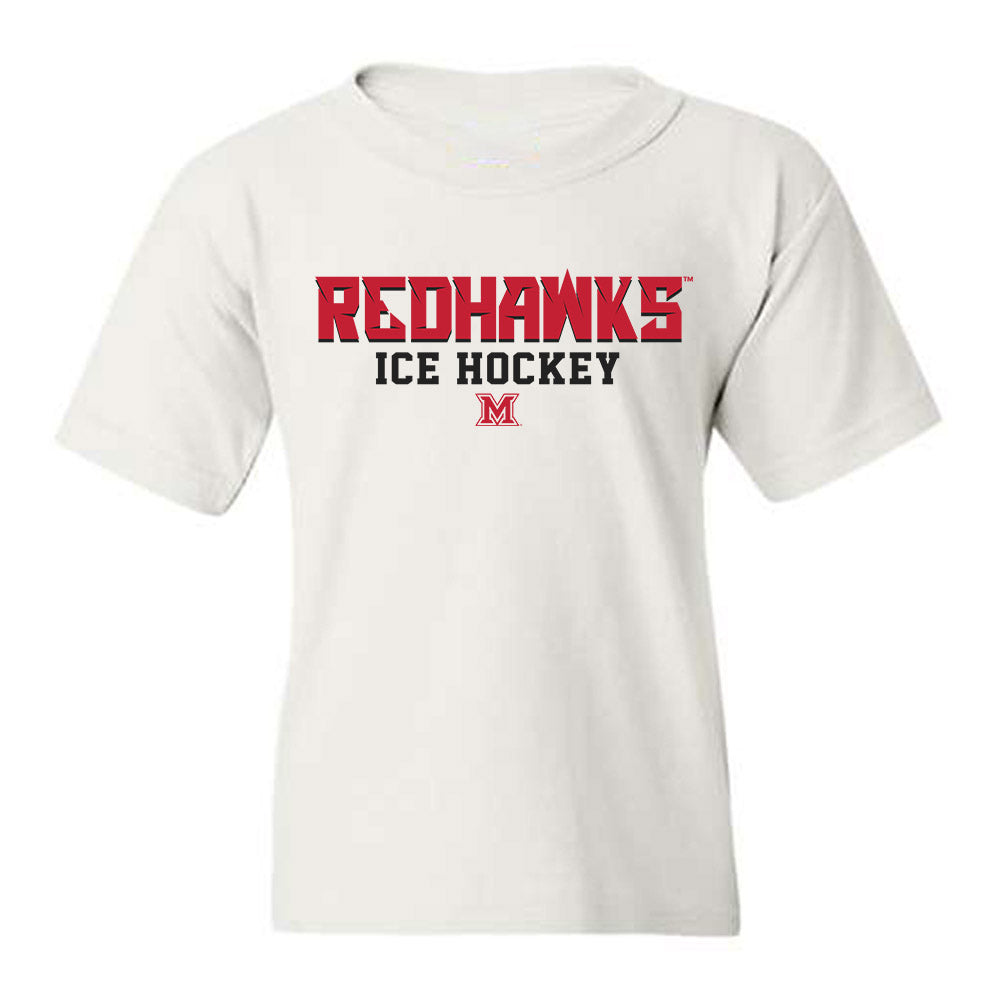 Miami of Ohio - NCAA Men's Ice Hockey : Matteo Drobac - Classic Shersey Youth T-Shirt-0