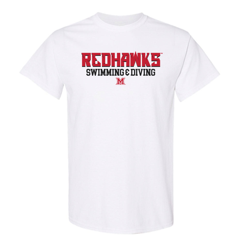Miami of Ohio - NCAA Men's Swimming & Diving : Rowen Bishop - Classic Shersey T-Shirt-0