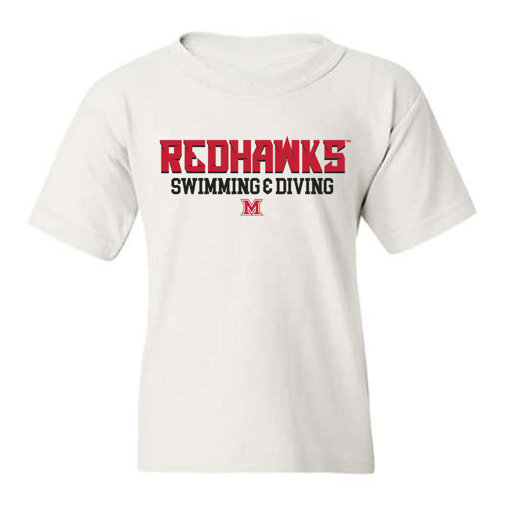Miami of Ohio - NCAA Men's Swimming & Diving : Jensen Nelson - Classic Shersey Youth T-Shirt-0