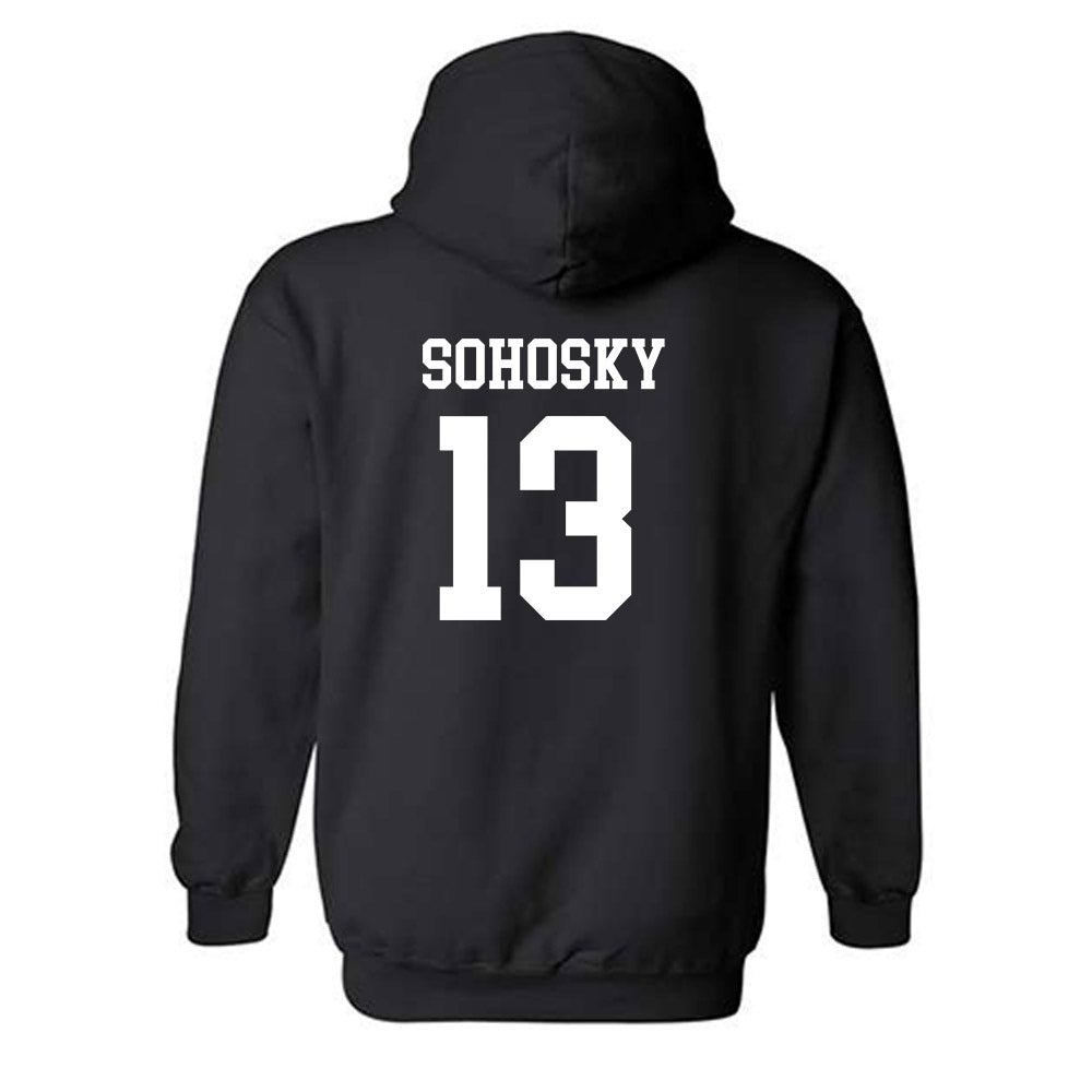 Miami of Ohio - NCAA Baseball : Zac Sohosky - Classic Shersey Hooded Sweatshirt-1