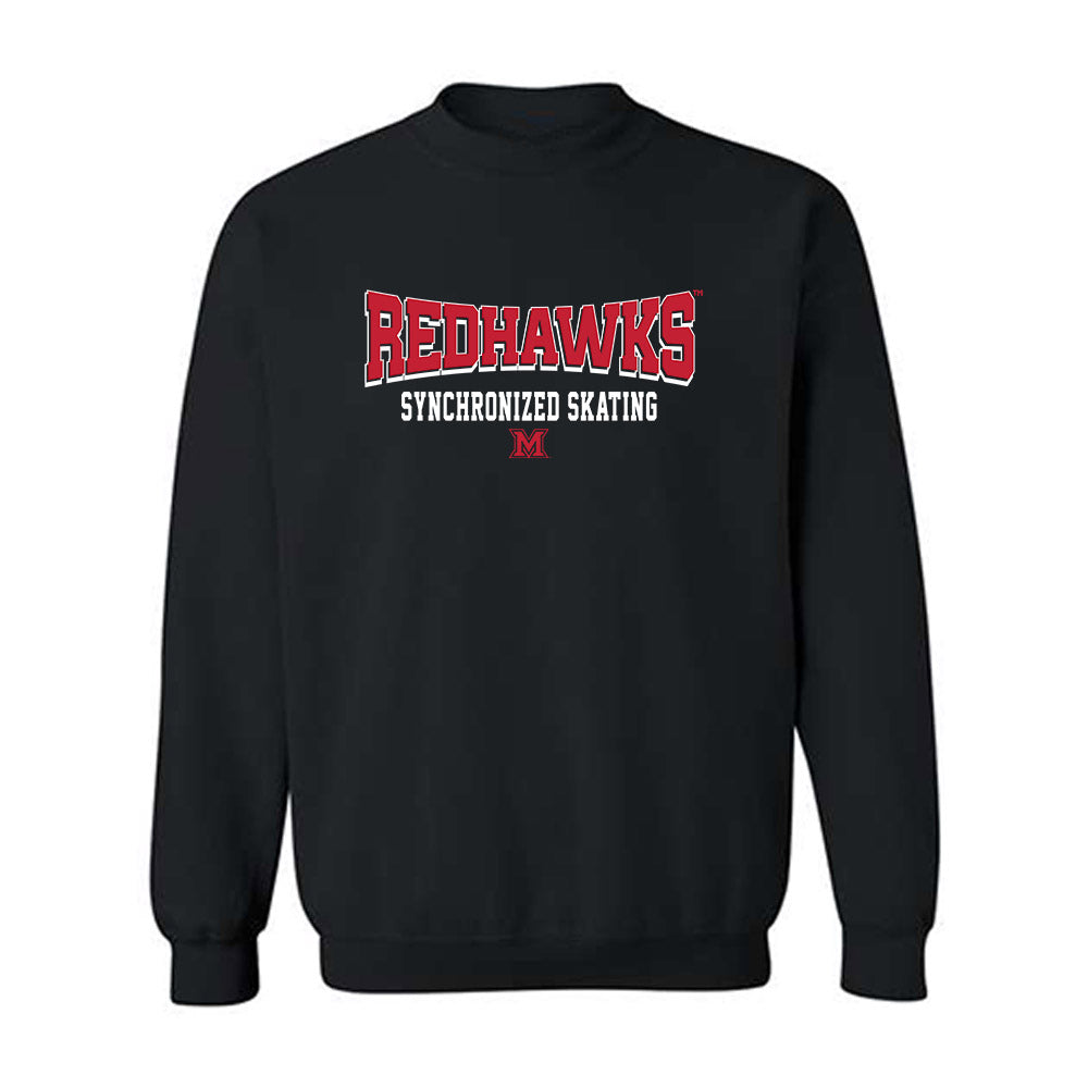Miami of Ohio - NCAA Women's Synchronized Skating : Jenny Levine - Classic Shersey Crewneck Sweatshirt-0