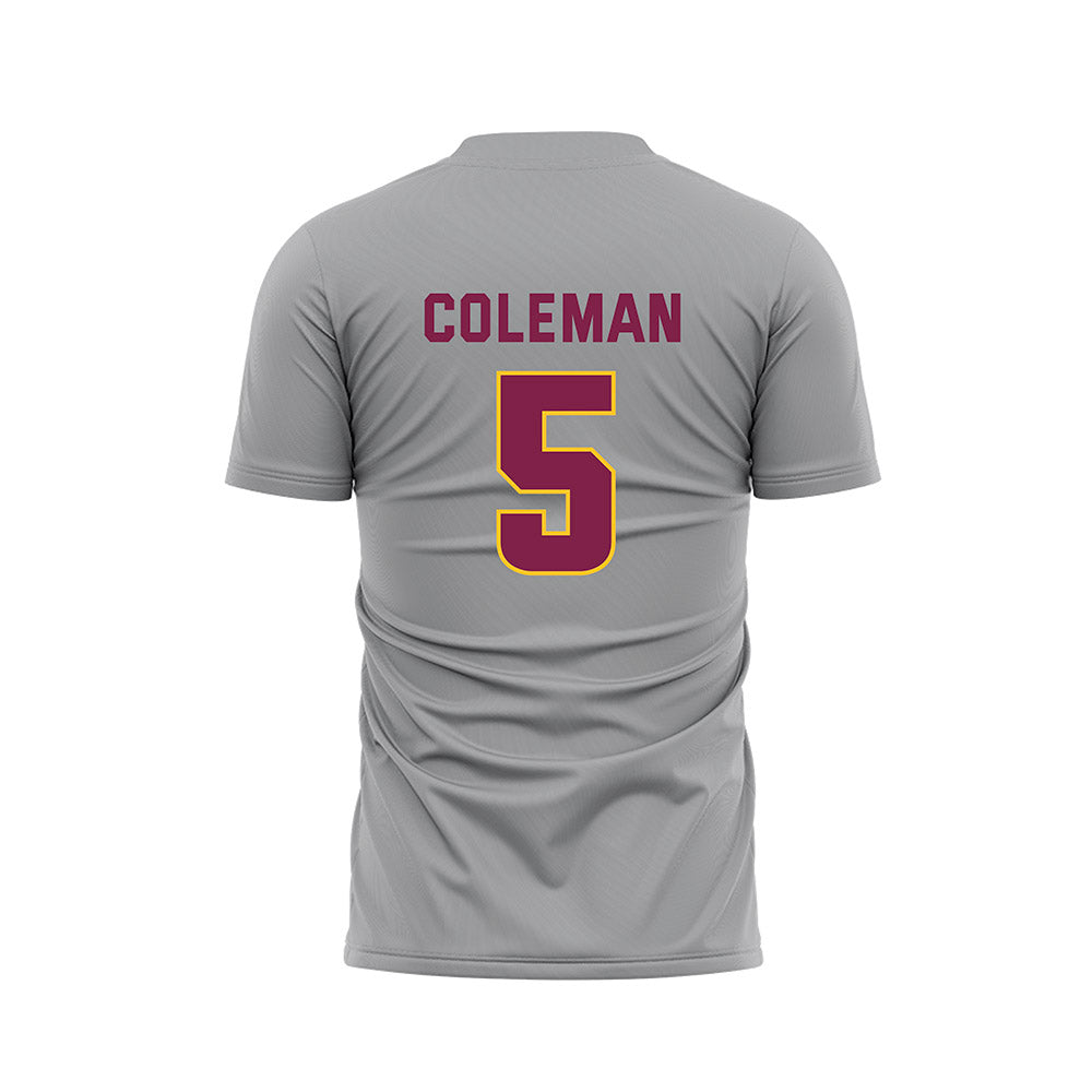 Arizona State - NCAA Women's Soccer : Olivia Coleman - Gray Soccer Jersey