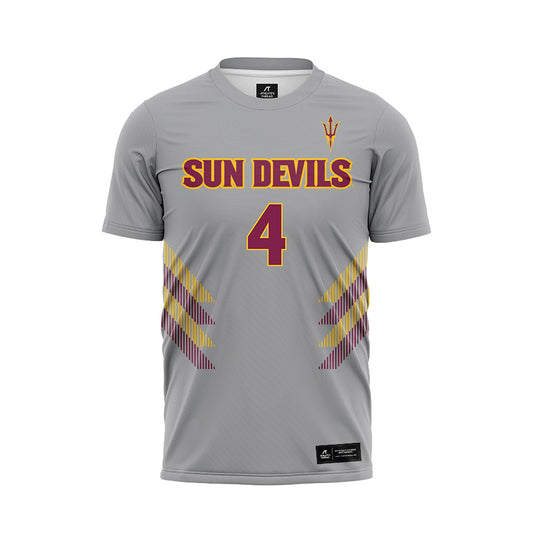 Arizona State - NCAA Women's Soccer : Grace Gillard - Grey Soccer Jersey