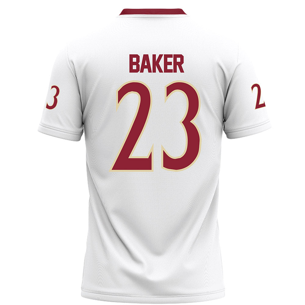 Elon - NCAA Football : Rushawn Baker - White Football Jersey