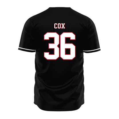 SEMO - NCAA Baseball : Brice Cox - Navy Jersey-1