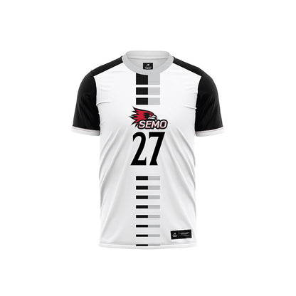 SEMO - NCAA Women's Soccer : Emma Cloud - White Volleyball Jersey-0