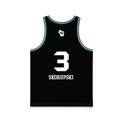 UW Green Bay - NCAA Women's Basketball : Madison Skorupski - Black Basketball Jersey-1