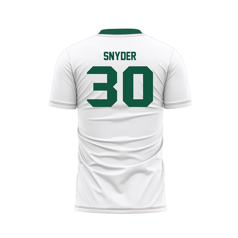 UW Green Bay - NCAA Men's Soccer : Josh Snyder - White Soccer Jersey