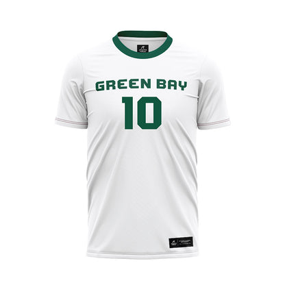 UW Green Bay - NCAA Men's Soccer : Myles Sophanavong - White Soccer Jersey
