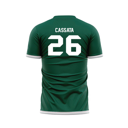 UW Green Bay - NCAA Women's Soccer : Audrey Cassata - Green Soccer Jersey
