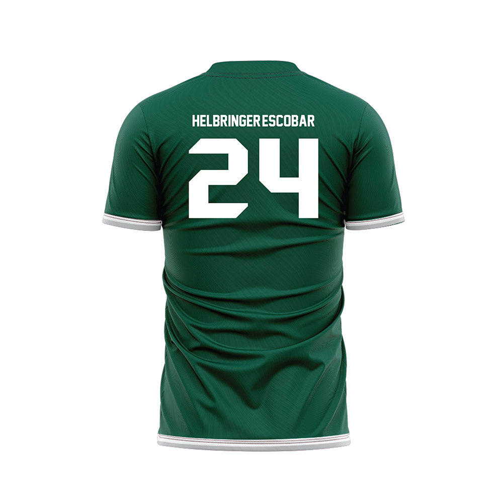 UW Green Bay - NCAA Women's Soccer : Aixa Helbringer-Escobar - Green Soccer Jersey