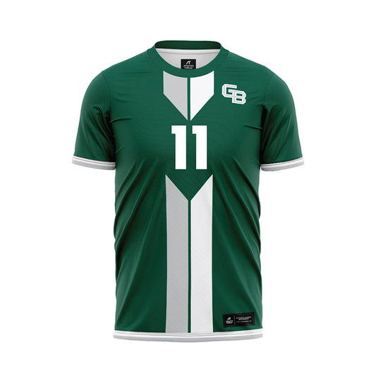 UW Green Bay - NCAA Women's Soccer : Becca Stoeckmann - Green Soccer Jersey-0