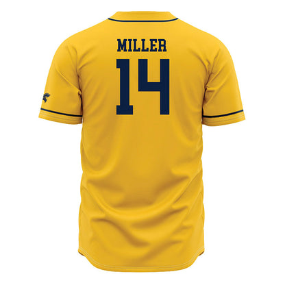 East Tennessee State - NCAA Baseball : Cody Miller - Gold Jersey