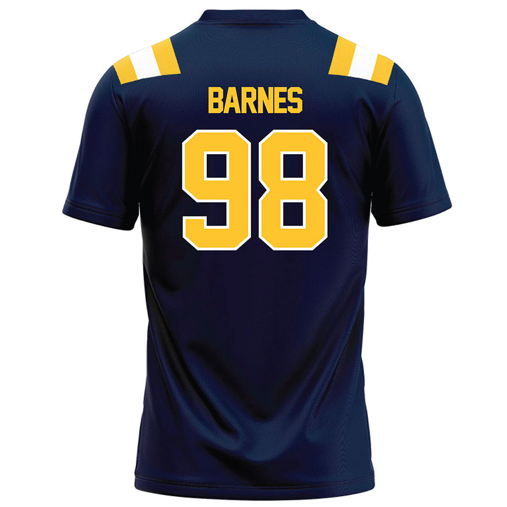 East Tennessee State - NCAA Football : Jai Barnes - Navy Football Jersey-1