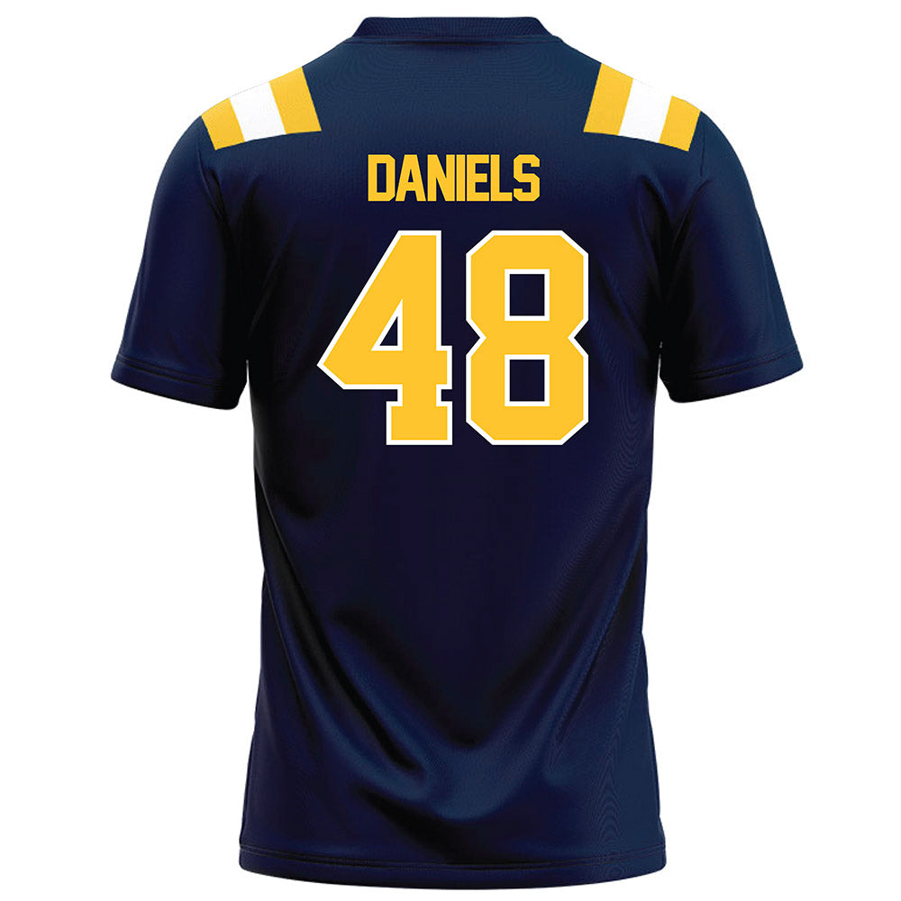 East Tennessee State - NCAA Football : Jaiden Daniels - Navy Football Jersey-1
