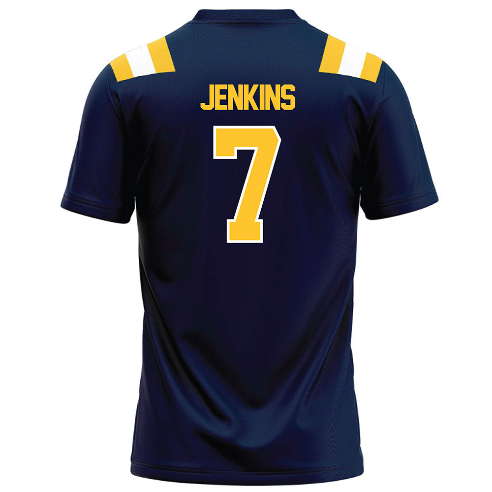 East Tennessee State - NCAA Football : Michael Jenkins - Navy Football Jersey