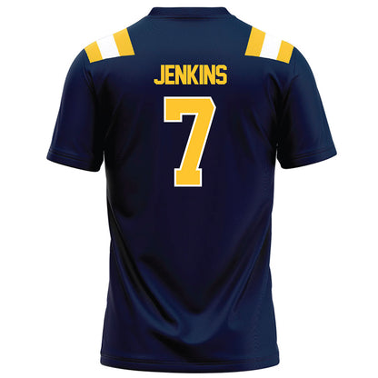 East Tennessee State - NCAA Football : Michael Jenkins - Navy Football Jersey