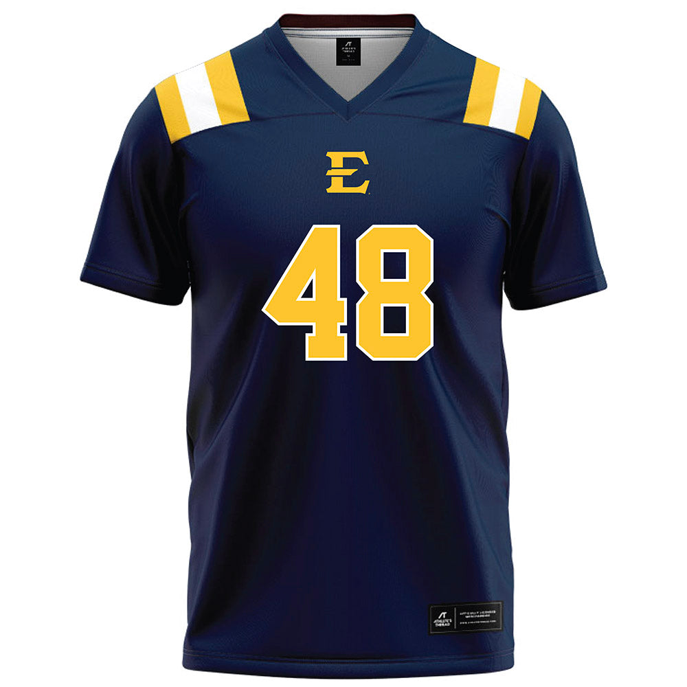 East Tennessee State - NCAA Football : Jaiden Daniels - Navy Football Jersey-0