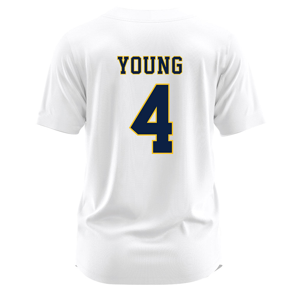 East Tennessee State - NCAA Softball : Cameron Young - White Jersey