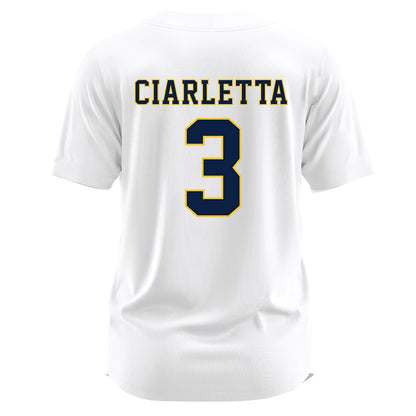 East Tennessee State - NCAA Softball : Kaela Ciarletta - White Jersey